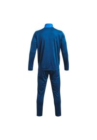 Dres sportowy męski Under Armour Emea Tracksuit Novelty. Kolor: niebieski. Materiał: dresówka