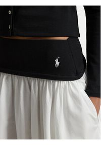 Polo Ralph Lauren Spódnica trapezowa 211A96329002 Biały Regular Fit. Kolor: biały. Materiał: bawełna #5