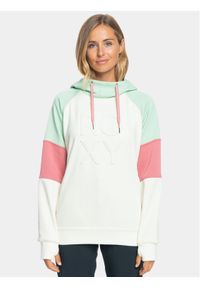 Roxy Bluza Liberty Hoodie Otlr ERJFT04711 Écru Regular Fit. Materiał: syntetyk #1