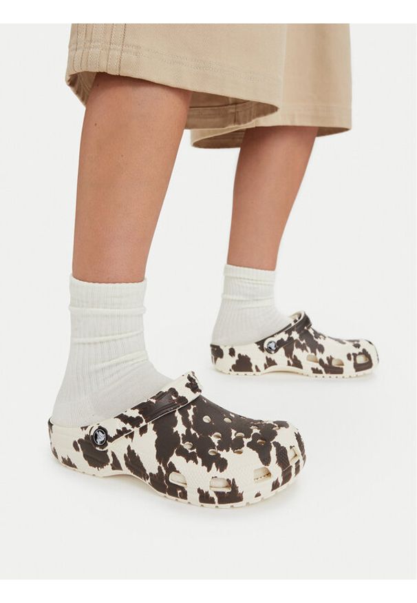 Crocs Klapki Classic Pop Animal Clogs 214153 Kolorowy. Wzór: kolorowy