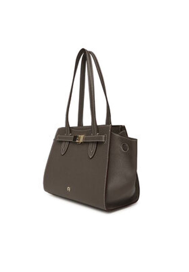 Aigner Torebka Farah M 137412 Brązowy. Kolor: brązowy. Materiał: skórzane