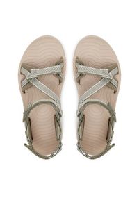 Jack Wolfskin Sandały Lakewood Ride Sandal M 4019041 Beżowy. Kolor: beżowy. Materiał: materiał #3