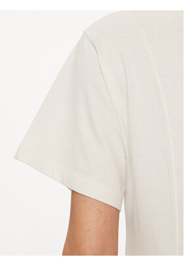 United Colors of Benetton - United Colors Of Benetton T-Shirt 3BL0D106A Écru Regular Fit. Materiał: bawełna