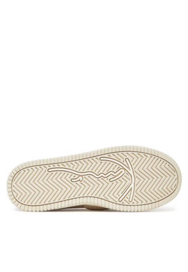 Karl Kani Klapki Samo Slipper PD00002685 Beżowy. Kolor: beżowy. Materiał: skóra