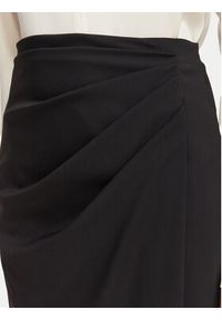 Marella Spódnica ołówkowa Zampa 2623106061 Czarny Slim Fit. Kolor: czarny. Materiał: wełna #4