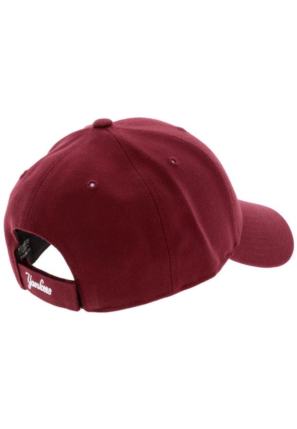 Czapka z daszkiem dla dorosłych 47 Brand New York Yankees MVP Cap. Kolor: czerwony, wielokolorowy, brązowy. Materiał: akryl, wełna