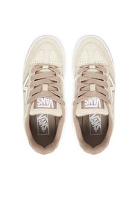 Vans Sneakersy Upland VN000D7089F1 Beżowy. Kolor: beżowy. Materiał: skóra