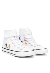 Converse Trampki Converse x Bluey Chuck Taylor All Star Easy On A16715C Biały. Kolor: biały. Materiał: materiał #3