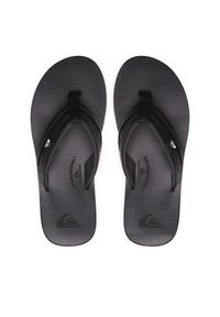 Quiksilver Japonki AQYL100886 Czarny. Kolor: czarny. Materiał: skóra #9