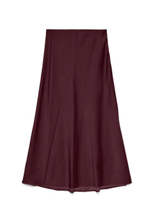 Vero Moda Spódnica midi Elena 10337459 Fioletowy Regular Fit. Kolor: fioletowy. Materiał: syntetyk