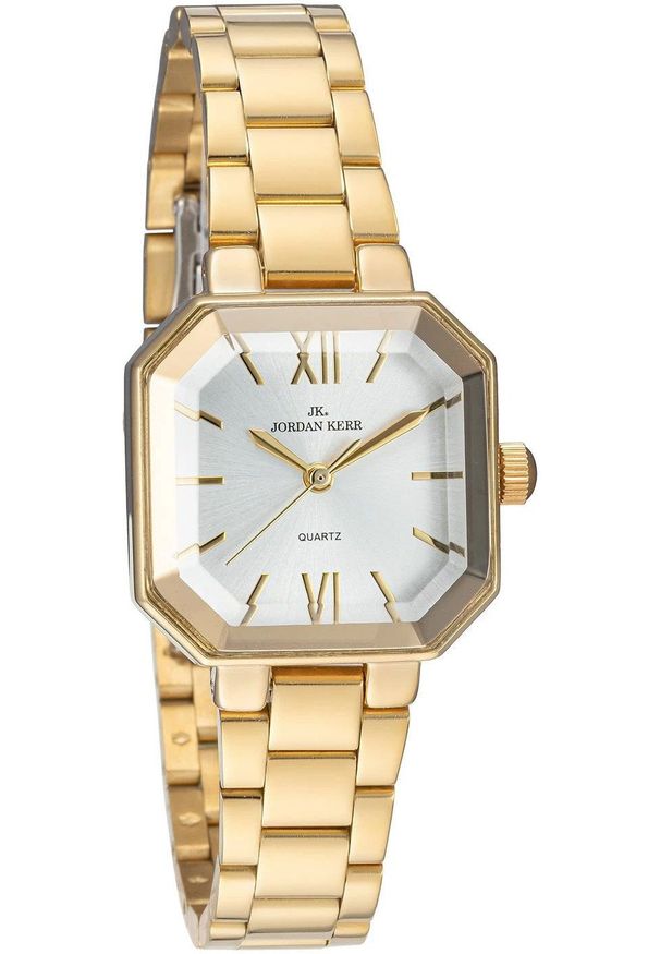 Zegarek Jordan Kerr P9005 IPG TSI damski kwadratowy 26 mm .