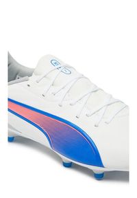Puma Buty do piłki nożnej King Match Fg/Ag 107863 Biały. Kolor: biały. Materiał: skóra #4