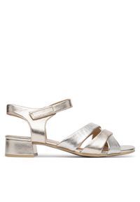 Sandały Caprice. Kolor: złoty #1