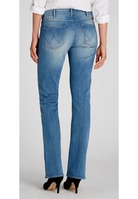 Wrangler - WRANGLER AVERY DAMSKIE SPODNIE JEANSOWE MOONFLOWER W26P8972N