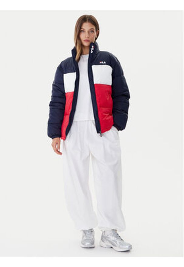 Fila Kurtka zimowa Susi 688379 Kolorowy Regular Fit. Materiał: syntetyk. Wzór: kolorowy. Sezon: zima