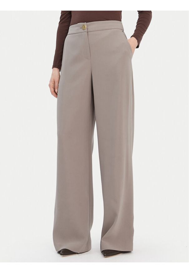 Armani Exchange Spodnie materiałowe XW001264 AF16148 U6242 Beżowy Regular Fit. Kolor: beżowy. Materiał: syntetyk