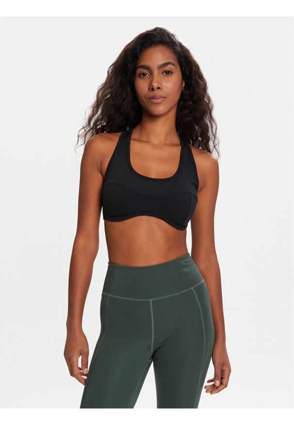 GIRLFRIEND COLLECTIVE - Girlfriend Collective Biustonosz sportowy Connie 1158 Czarny. Kolor: czarny. Materiał: syntetyk