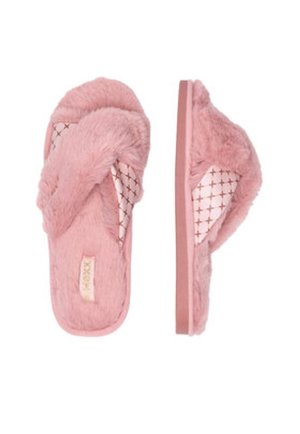 MEXX Kapcie MI002004343W Różowy. Kolor: różowy. Materiał: materiał