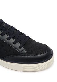 Emporio Armani Sneakersy EM004782 AF23199 MB483 Granatowy. Kolor: niebieski. Materiał: materiał #3