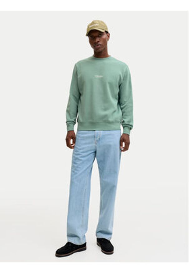 Jack & Jones Bluza Soho 12278791 Zielony Relaxed Fit. Kolor: zielony. Materiał: bawełna