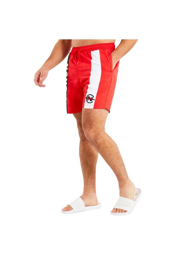Szorty Męskie Nautica Lismore 6". Kolor: czerwony