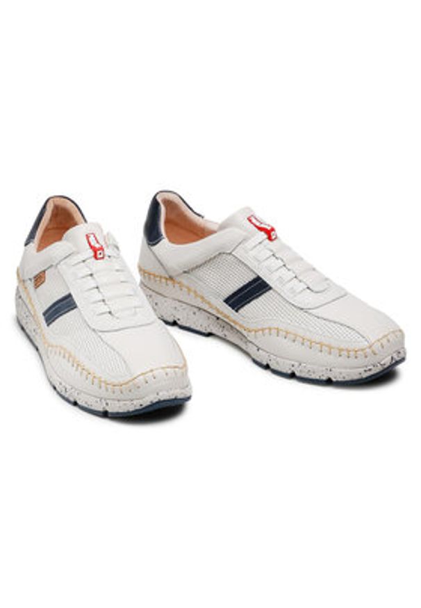 Pikolinos Sneakersy M4U-6046C1 Szary. Kolor: szary. Materiał: skóra