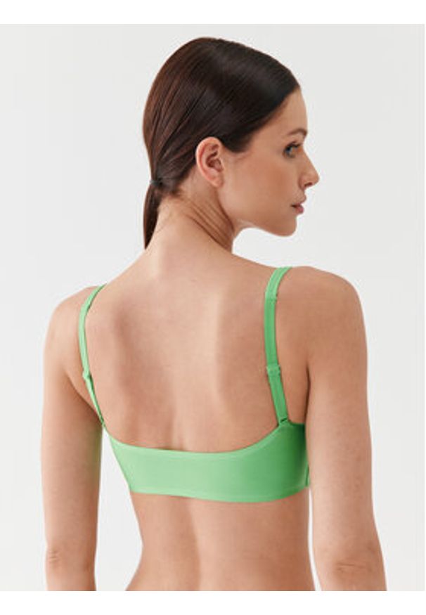 Chantelle Biustonosz top Soft Stretch C16A50 Zielony. Kolor: zielony. Materiał: syntetyk