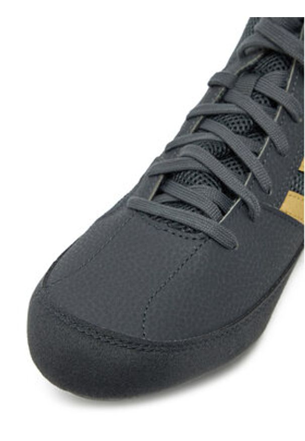 Adidas - adidas Buty halowe HVC HP6869 Szary. Kolor: szary. Materiał: materiał