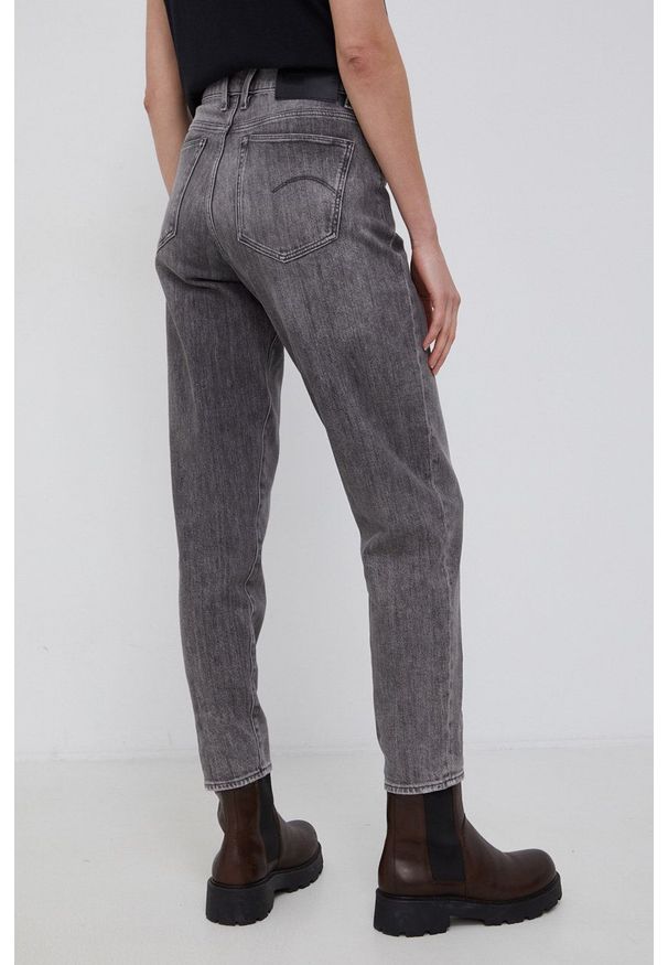 G-Star RAW - G-Star Raw Jeansy Janeh damskie high waist. Stan: podwyższony. Kolor: szary