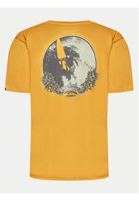 Quiksilver T-Shirt Tc Snap EQYZT07672 Żółty Regular Fit. Kolor: żółty. Materiał: bawełna #3