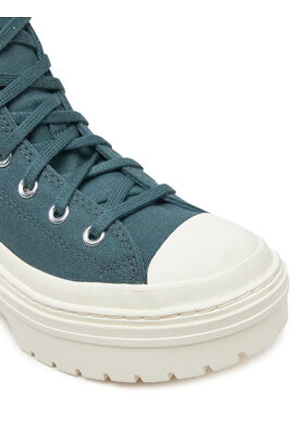 Converse Trampki Chuck Taylor All Star Lugged Heel Platform A10619C Niebieski. Kolor: niebieski. Materiał: materiał. Obcas: na platformie
