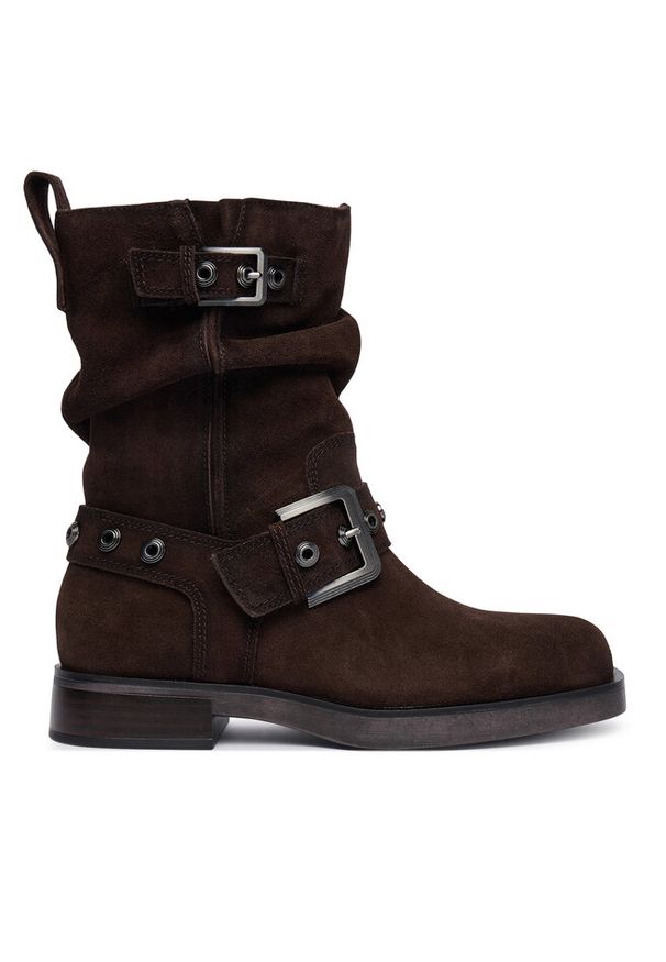 Botki Tamaris. Kolor: brązowy