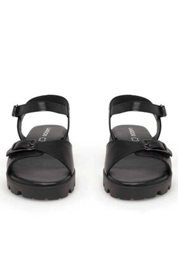 Lasocki Sandały GRD-3134-03 Czarny. Kolor: czarny. Materiał: skóra