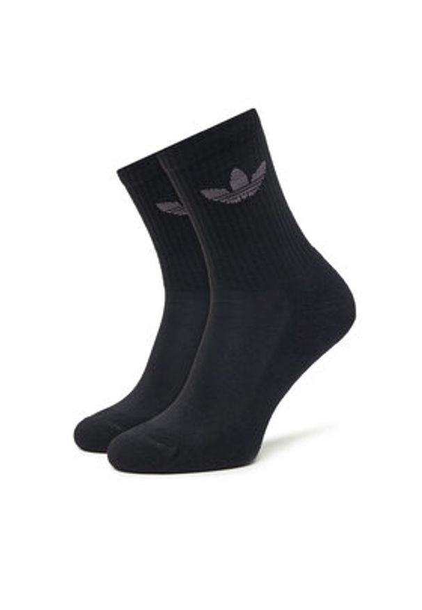 Adidas - adidas Skarpety długie Trefoil Cushion JY2680 Kolorowy. Materiał: bawełna. Wzór: kolorowy