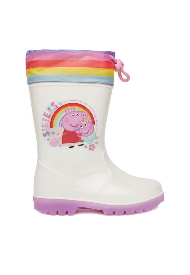 Kalosze Peppa Pig. Kolor: biały