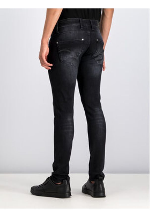 G-Star RAW - G-Star Raw Jeansy 51010-A634-A592 Czarny Slim Fit. Kolor: czarny
