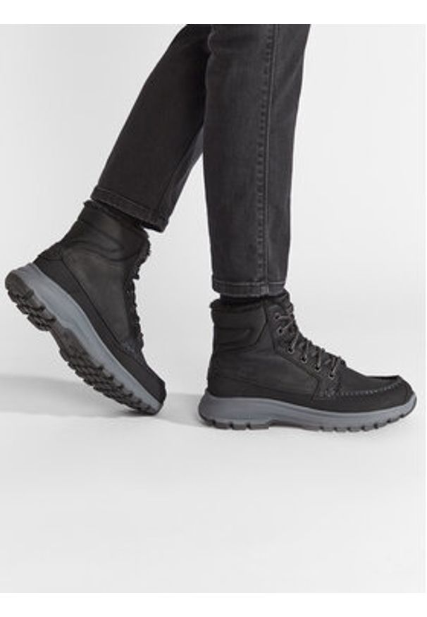 Helly Hansen Śniegowce Garibaldi V3 114-22.991 Czarny. Kolor: czarny. Materiał: nubuk, skóra
