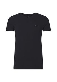GANT - Gant Komplet t-shirtów 900012008 Czarny Regular Fit. Kolor: czarny. Materiał: bawełna #7