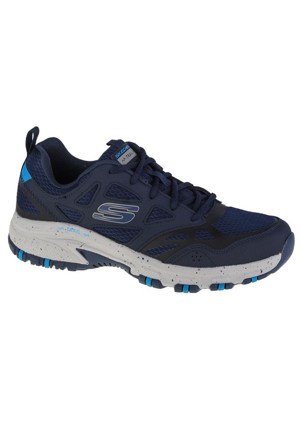 skechers - Buty do chodzenia męskie, Skechers Hillcrest. Kolor: niebieski. Sport: turystyka piesza