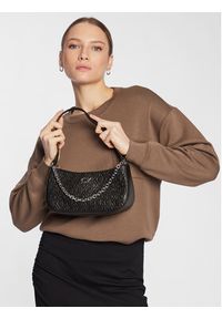 Calvin Klein Torebka Re-Lock Shoulder Bag Emb Mono K60K610204 Czarny. Kolor: czarny. Materiał: skórzane #3