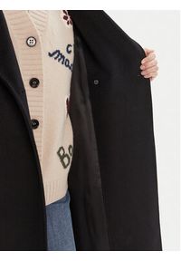 Weekend Max Mara Płaszcz wełniany Resina 2525016031 Czarny Regular Fit. Kolor: czarny. Materiał: wełna #3