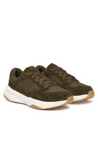 Under Armour Sneakersy UA Edge Suede 3027731 Czarny. Kolor: brązowy. Materiał: materiał
