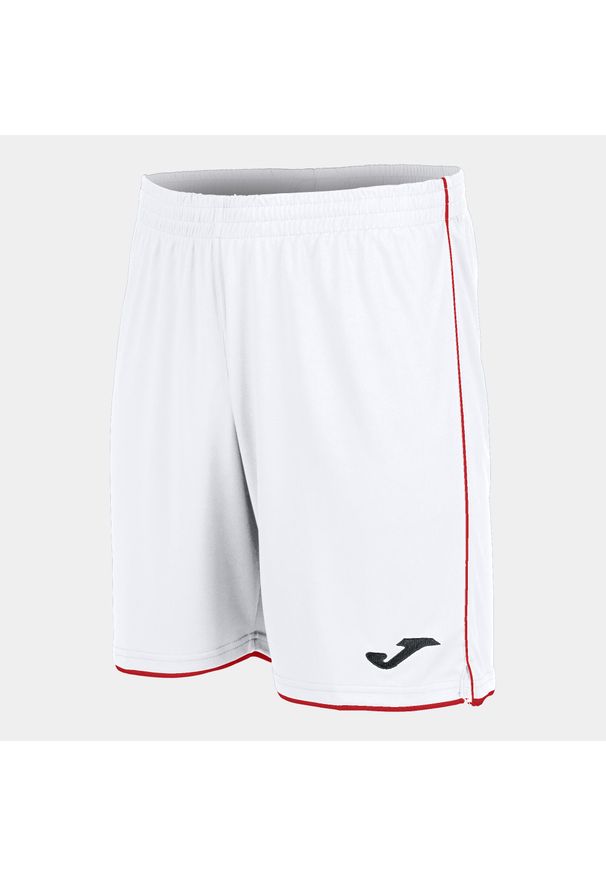 Spodenki do piłki nożnej męskie Joma Liga. Kolor: czerwony, wielokolorowy, biały. Sport: piłka nożna
