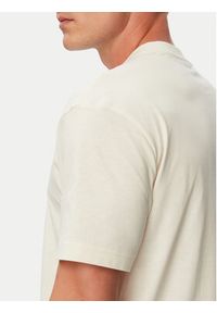 Karl Lagerfeld Jeans T-Shirt B3M17006 Kremowy Regular Fit. Kolor: kremowy. Materiał: bawełna #4