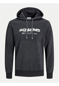 Jack & Jones - Jack&Jones Bluza Alvis 12256848 Czarny Standard Fit. Kolor: czarny. Materiał: bawełna #6