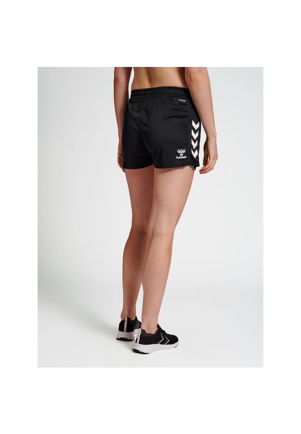 Spodenki sportowe damskie Hummel Core XK Poly Shorts Woman. Kolor: czarny. Sport: fitness