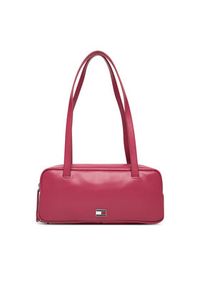 Tommy Jeans Torebka Tjw City Shoulder Bag AW0AW18075 Czerwony. Kolor: czerwony. Materiał: skórzane #4