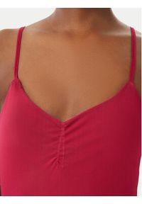 only - ONLY Sukienka letnia Magda 15372730 Czerwony ciemny Bodycon Fit. Kolor: czerwony. Materiał: syntetyk. Sezon: lato. Typ sukienki: bodycon #2