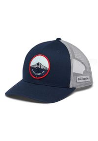 columbia - Czapka z daszkiem Columbia Mesh Snap Back. Kolor: szary, niebieski, wielokolorowy. Materiał: poliester, bawełna
