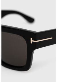 Tom Ford okulary przeciwsłoneczne męskie kolor czarny. Kolor: czarny #8